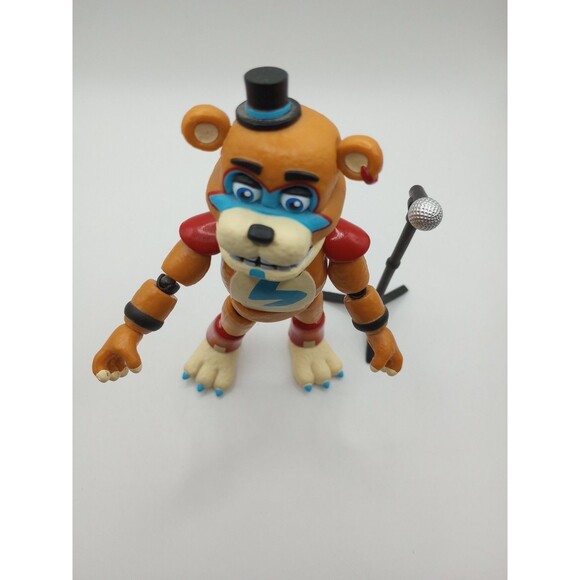 FNAF Five Nights At Freddy's Security Breach Glamrock Freddy Figure - Picture 6 of 6